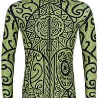 Zanzibar Green Men's Long Sleeve Jersey