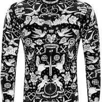 Velo Tattoo Lightweight Long Sleeve Summer Jersey