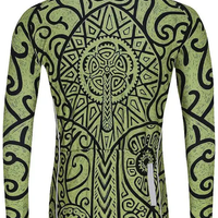 Zanzibar Green Men's Long Sleeve Jersey