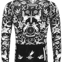 Velo Tattoo Lightweight Long Sleeve Summer Jersey