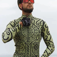 Zanzibar Green Men's Long Sleeve Jersey