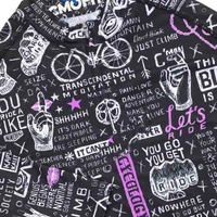 Bike Graffiti Lightweight Long Sleeve Summer Jersey