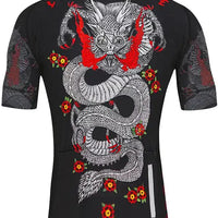 Dragon Men's Jersey Black Close-fit