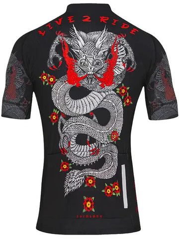 Dragon Men's Jersey Black Close-fit