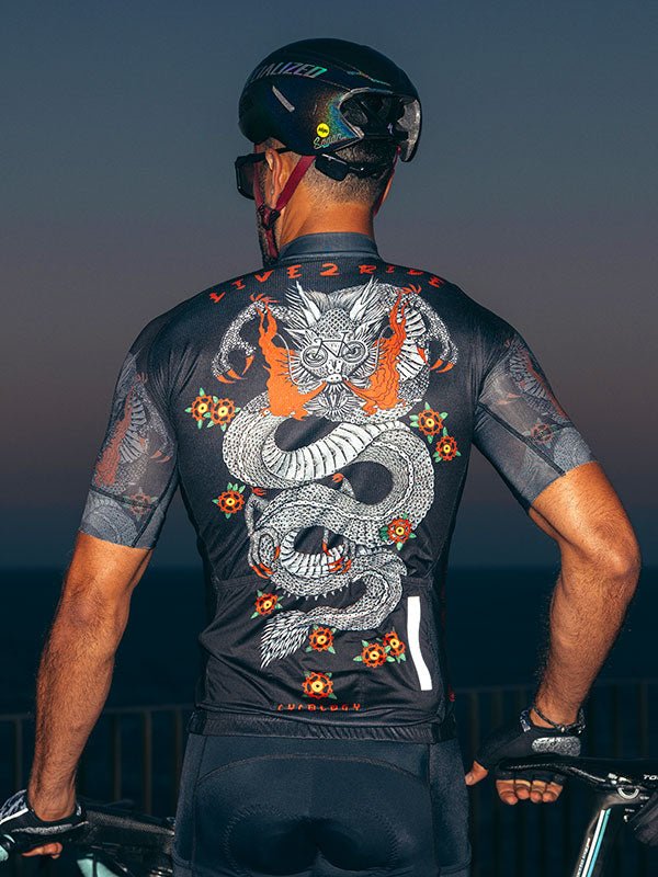 Dragon Men's Jersey Black Close-fit