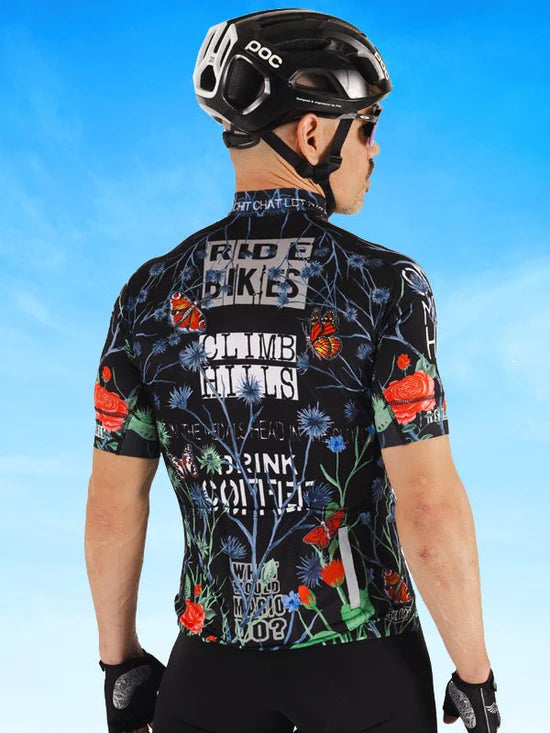 Velo Tattoo Men's Reborn Jersey Blue