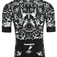 Velo Tattoo Men's Reborn Jersey Blue